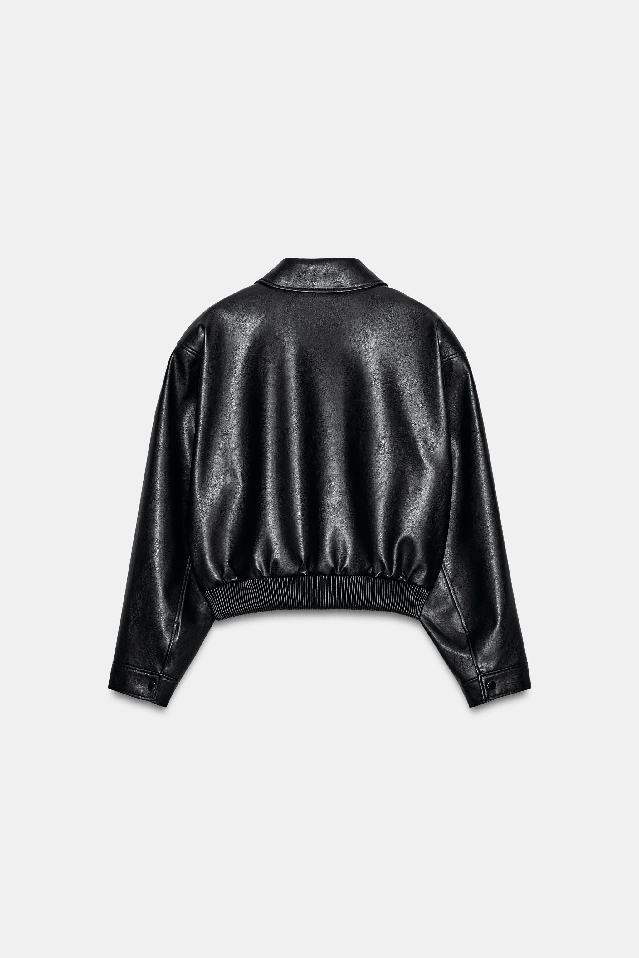 BLOUSON BOMBER À ÉPAULETTES